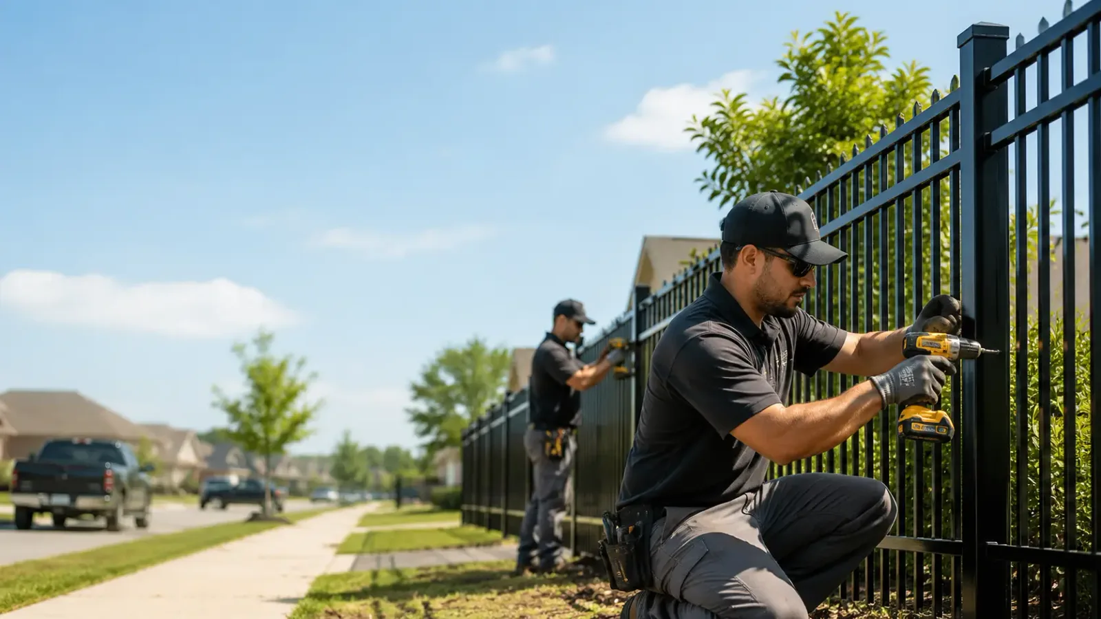 Metal Fence Installation in Lawrence, PA